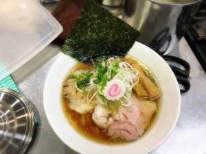 鳥居式らーめん塾18期生森さん最終試作 中華そば味万@愛知県一宮市白旗通4−9 最終試作